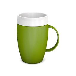 Ornamin Polypropylene Green Mug With Internal Cone 160ml
