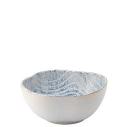 Utopia Fjord Stoneware Blue Round Bowl 16cm