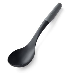 KitchenAid Charcoal Grey Soft Grip Nylon Basting Spoon 34cm