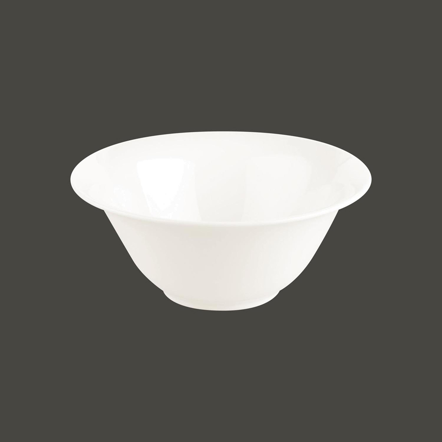 Rak Banquet Vitrified Porcelain White Round Salad Bowl 25cm/ 90cl