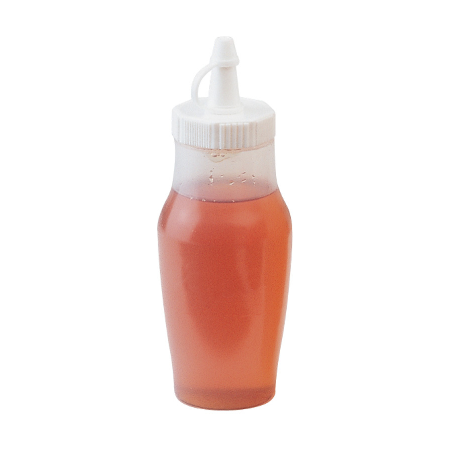Sauce Bottle Clear Plastic 33cl