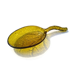 Leaf Spoon 1 Transparent Resin 10X4.5X1Cm
