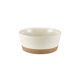 GenWare Kava White Round Stoneware Bowl 15.5cm 72cl