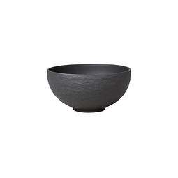 Villeroy & Boch Manufacture Black Porcelain Round Soup Bowl 12.7cm