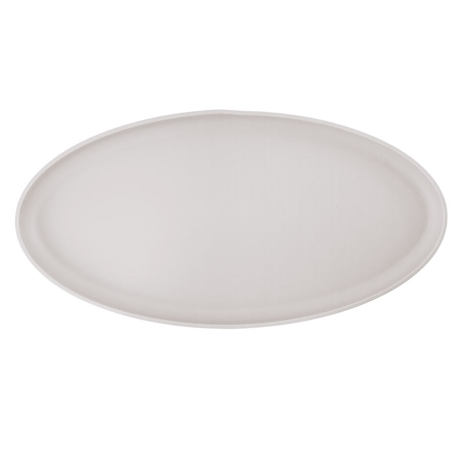 Creative Copenhagen Melamine Matte White Oval Dish 475x240x35mm