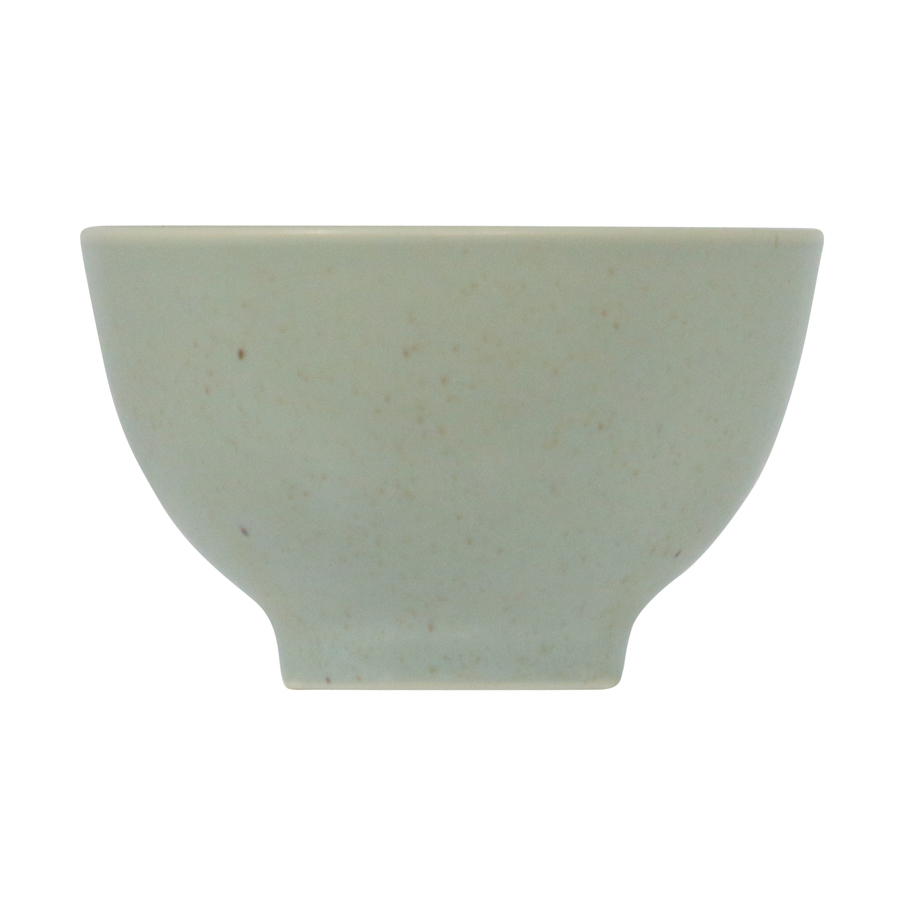 Artisan Serene Vitrified Stoneware Green Round Mini Bowl 10cm