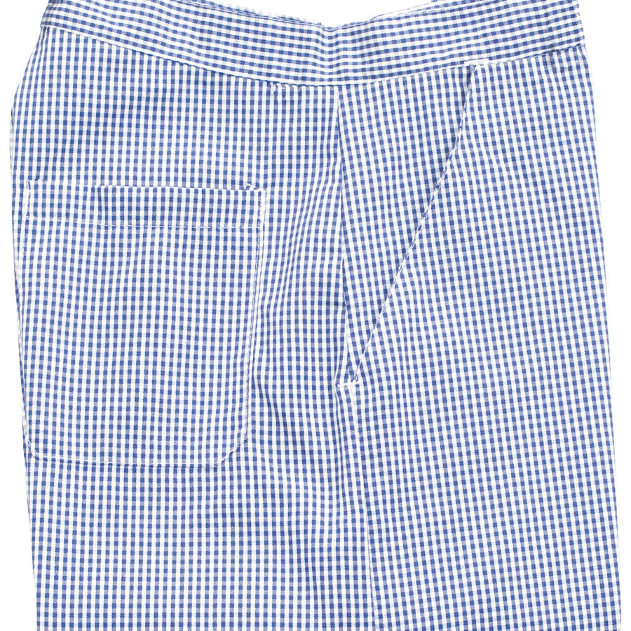 Brigade Chef Trousers Small Blue/White Check