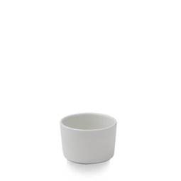 Churchill Nourish Vitrified Porcelain White Round Linear Deep Bowl 9x6cm 23cl 8.1oz