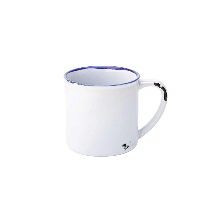 Utopia Avebury Blue Stoneware White Mug 13.5oz