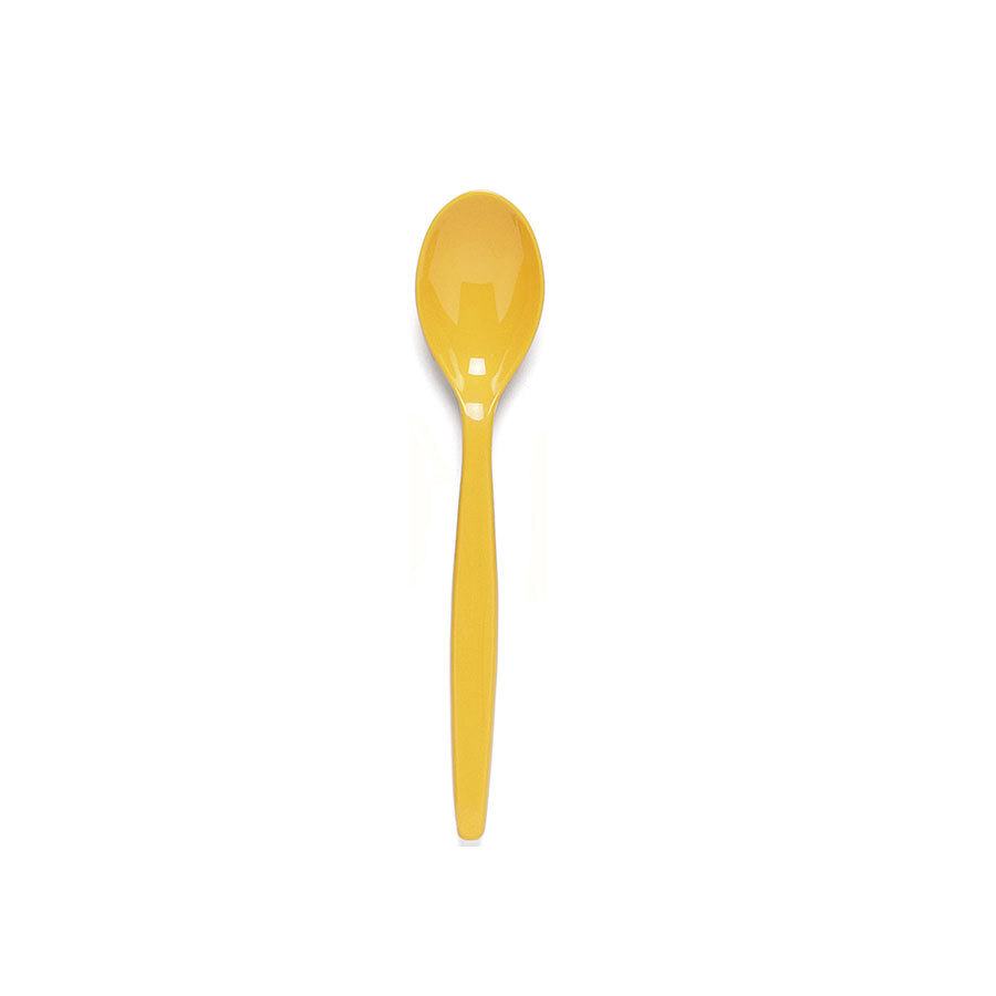 Polycarbonate Teaspoon Yellow 14.5cm
