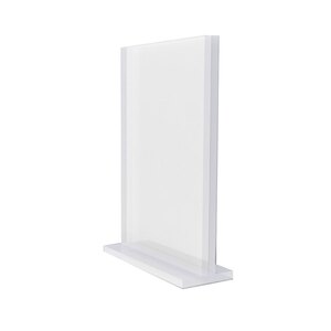 A5 Menu Holder Clear Acrylic With Base