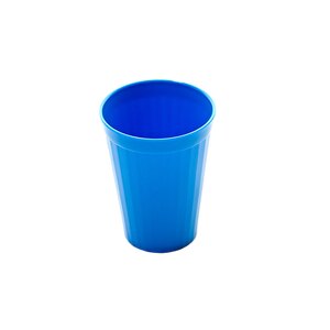 Harfield Polycarbonate Blue Fluted Tumbler 7oz