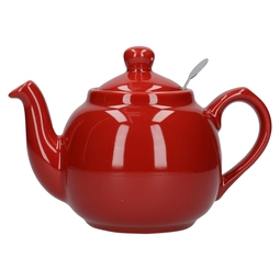 London Pottery Farmhouse Red Ceramic Teapot 600ml