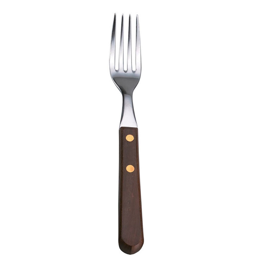 Sunnex Stainless Steel Steak Fork with Wooden Handle
