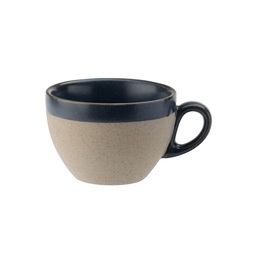 Utopia Ink Vitrified Porcelain Blue Round Cappuccino Cup 20cl 7oz