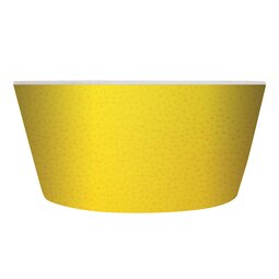 Creative Seville Melamine Lemon Yellow Round Bowl 265x100mm 3.9 Litre