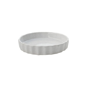 Revol French Classics Porcelain White Round Flan Dish 12.5cm 17cl