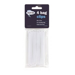 Chef Aid Bag Clips Plastic 11cm