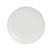 Astera Peel Vitrified Porcelain White Round Coupe Flat Plate 25cm