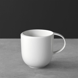 Villeroy & Boch NewMoon Vitrified Porcelain White Mug 39cl
