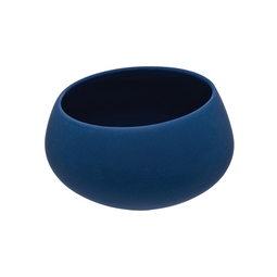 Guy Degrenne Gourmet Stoneware Blue Round Slanted Rim Bowl 7.3cm 7cl