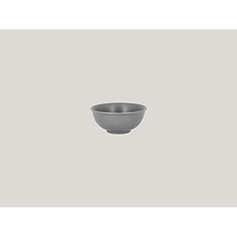 Rak Shale Vitrified Porcelain Grey Round Bowl 12cm 27cl