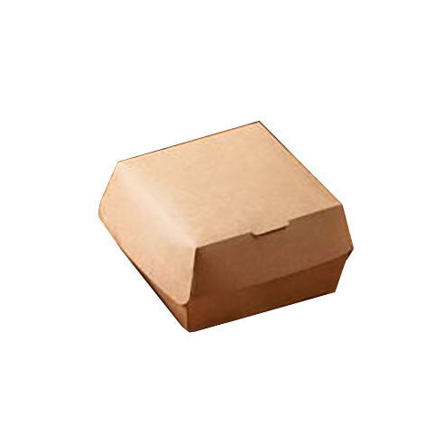 Plain Burger Box 119mm x 117mm 100 Per Case