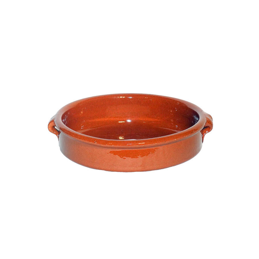 Terracotta Brown Dish 15cm