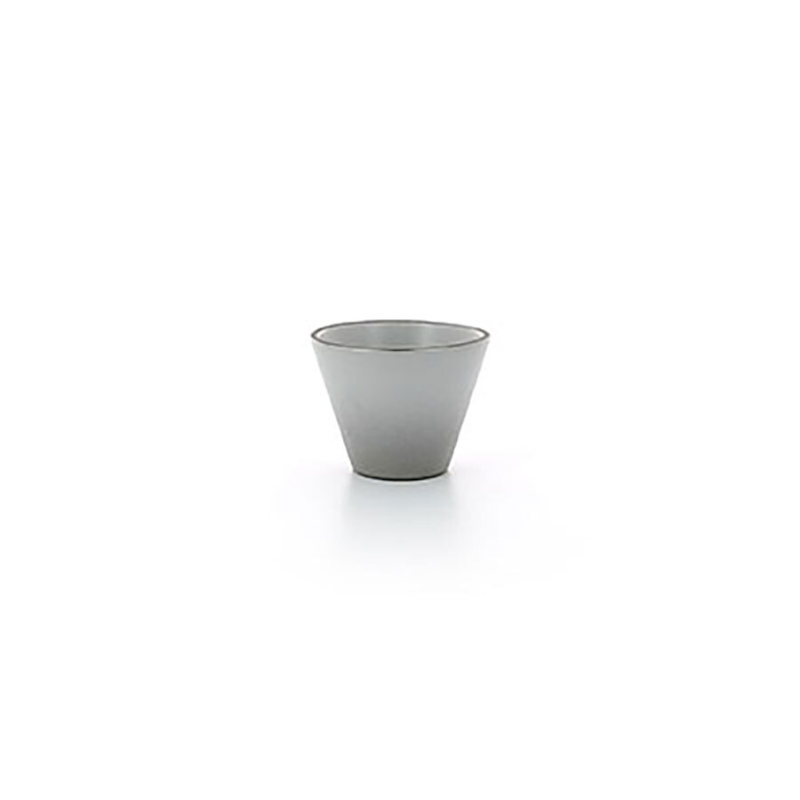 Revol Equinoxe Porcelain Pepper Round Conik Bowl 6.3cm 5cl