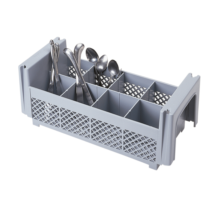 Camrack Cutlery Basket 8 Compartments Grey