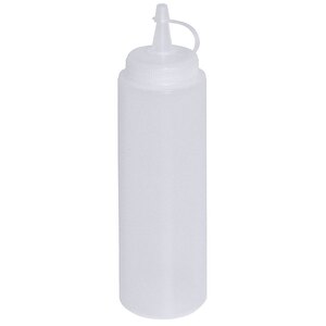 Contacto Polyethylene Transparent Sauce Bottle 350ml