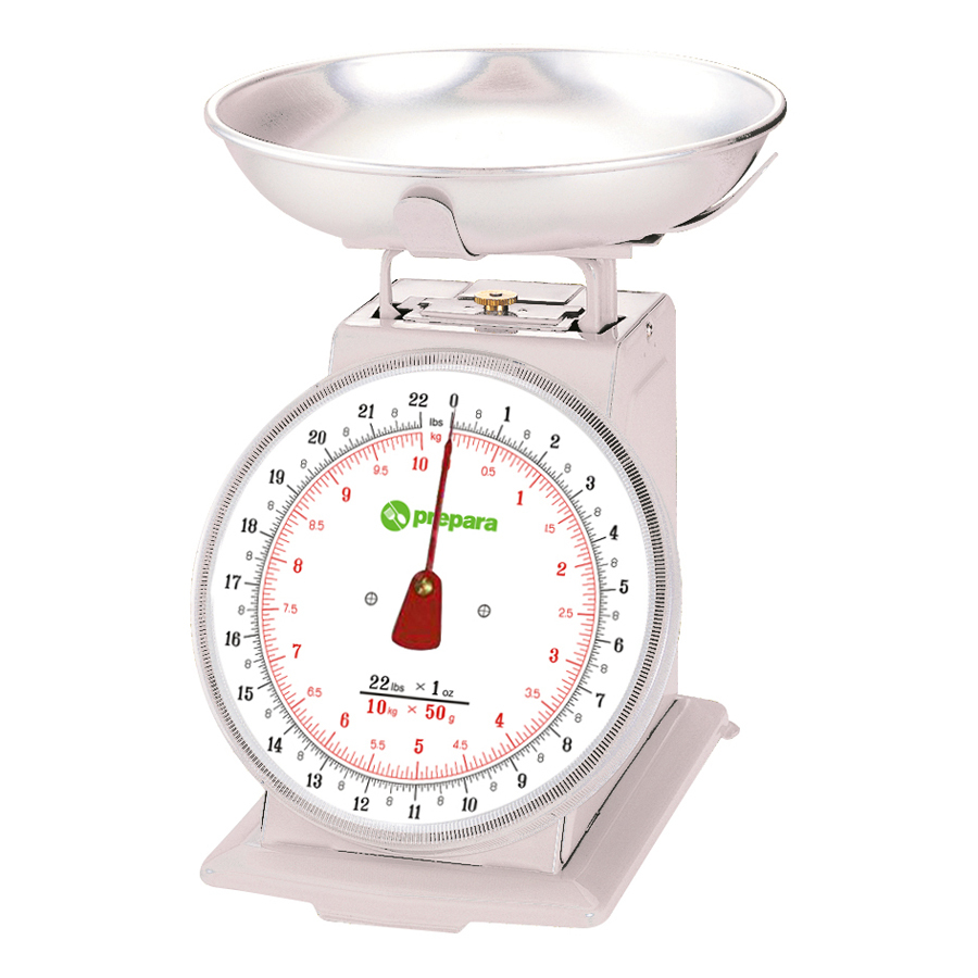Prepara Scale with Stainless Steel Bowl 10kg