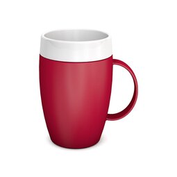 Ornamin Polypropylene Red Mug With Internal Cone 160ml