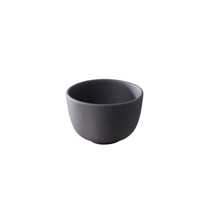Revol Basalt Ceramic Black Round XXS Bowl 5x3.5cm 3cl