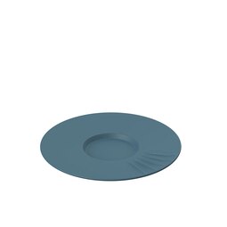 Dalebrook Talon Melamine Steel Blue Round Cup Saucer 14.8cm