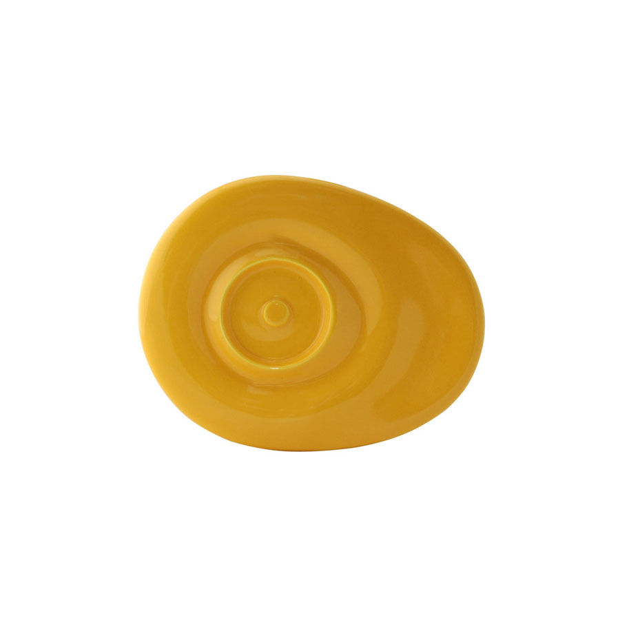 Dignity Universal Saucer Yellow Ceramic