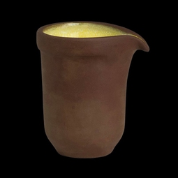Maham Studio Spice Stoneware Saffon Round Unhandled Jug 4.3cl 1.5oz