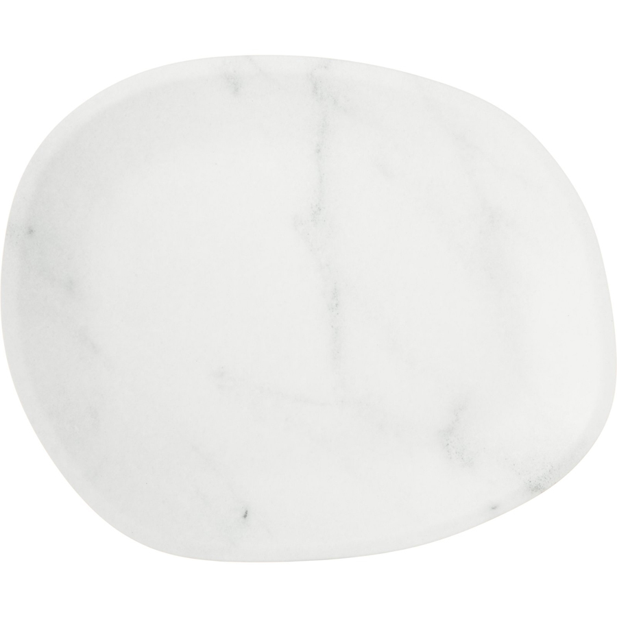 Ridge Melamine Oblong Platter 33.02 cm - Cement