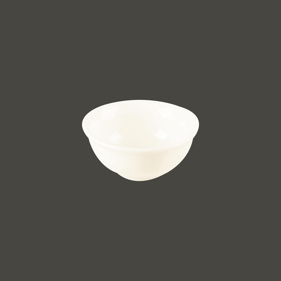 Rak Nano Vitrified Porcelain White Round Bowl 10cm