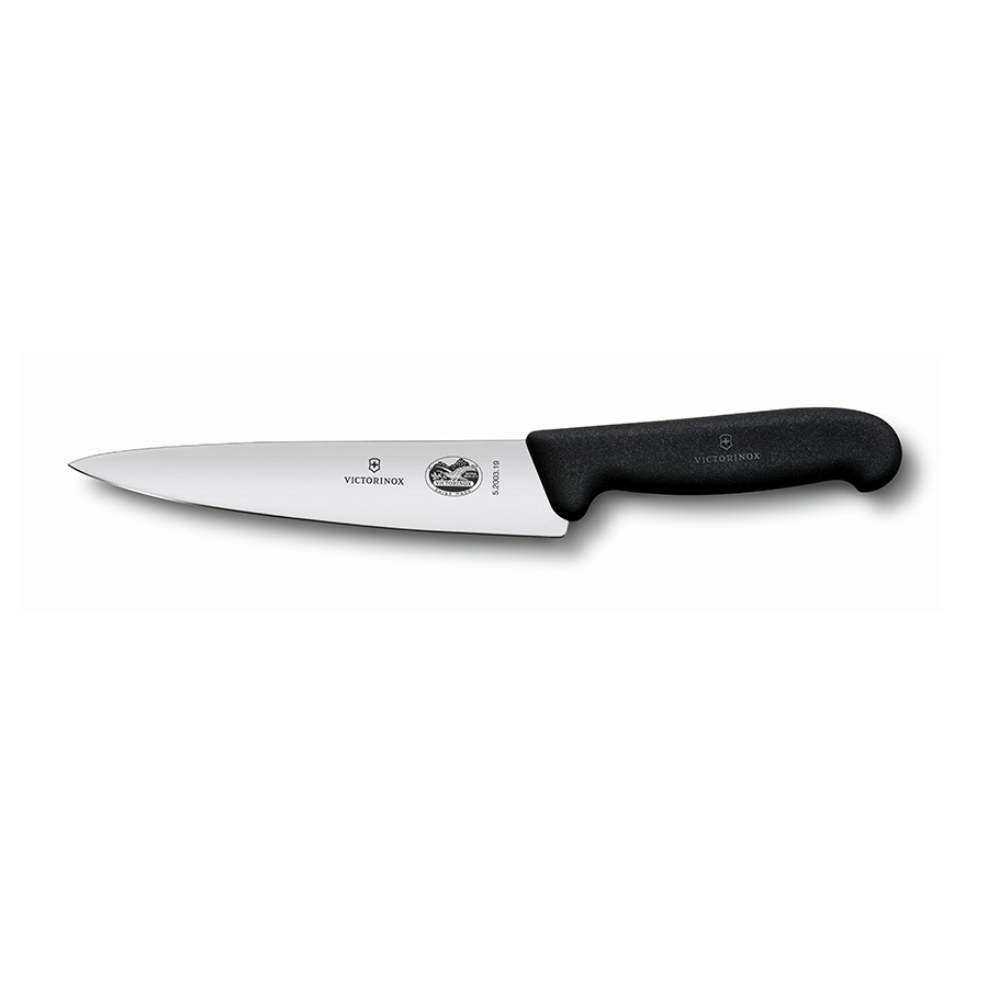 Victorinox Chef's Knife Black Handle 19cm