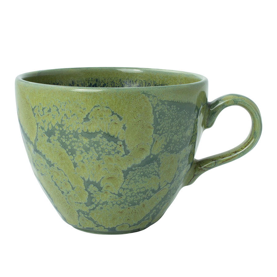 Steelite Aurora Vitrified Porcelain Vesuvius Burnt Emerald Cup 35cl