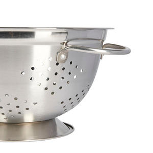 MasterClass Deluxe Stainless Steel Two Handled Colander 27cm