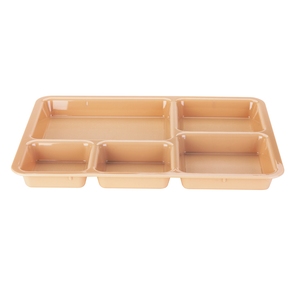 Cambro Base Tray 5 Compartment Beige Polycarbonate