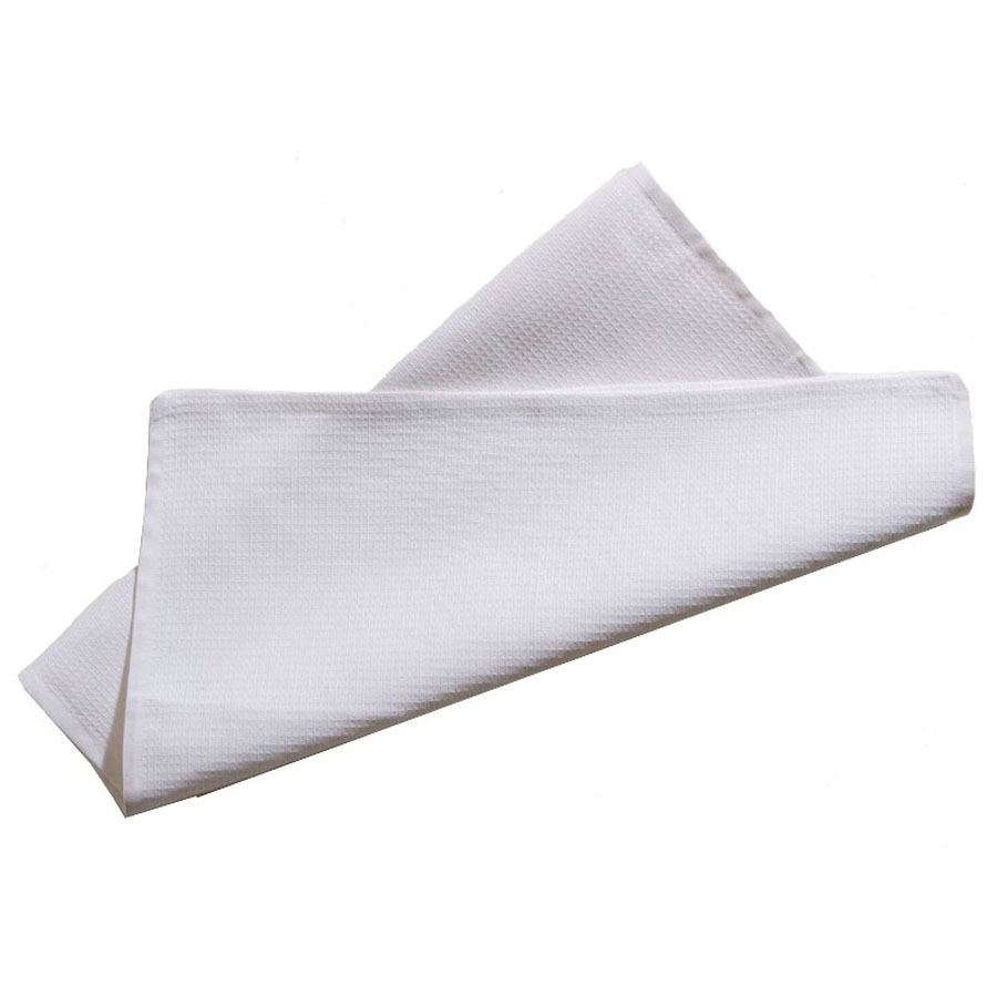 Waiters Cloth White Honeycombe 79 x 50cm