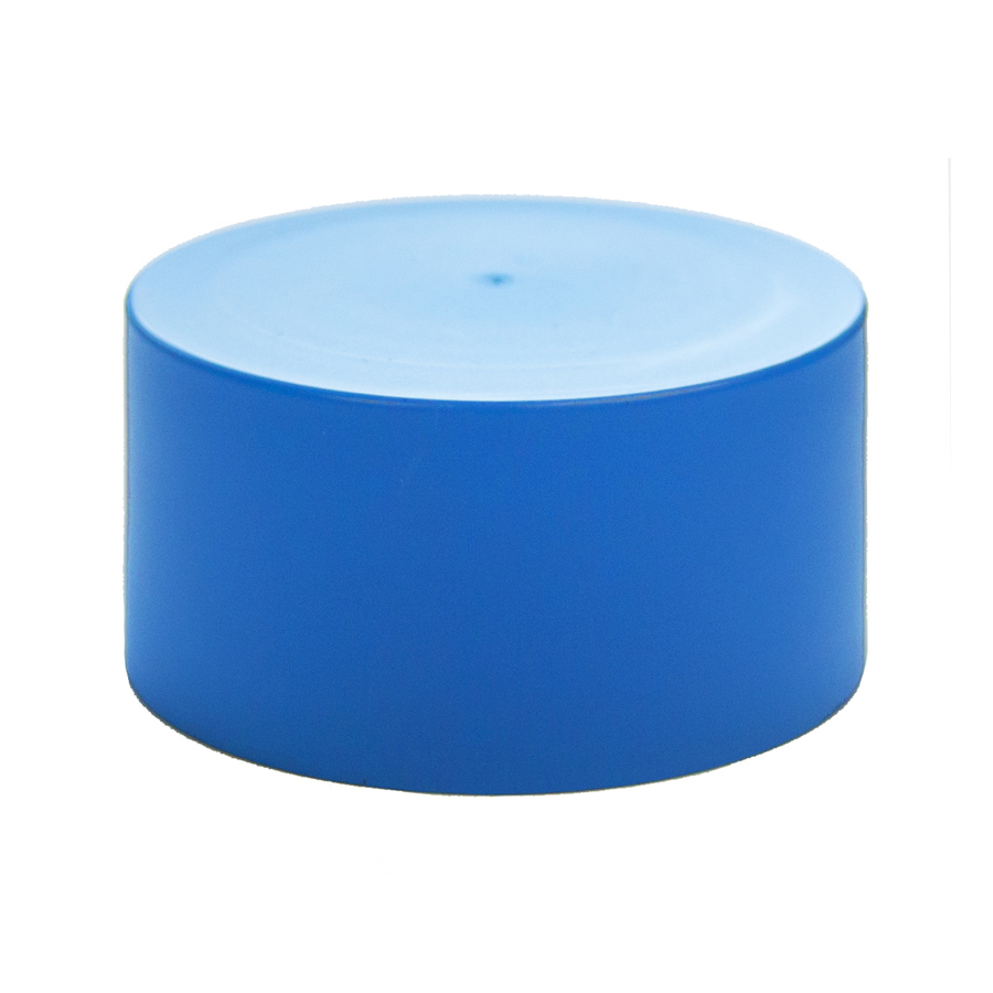 Blue screw fit cap for copolyester water bottle