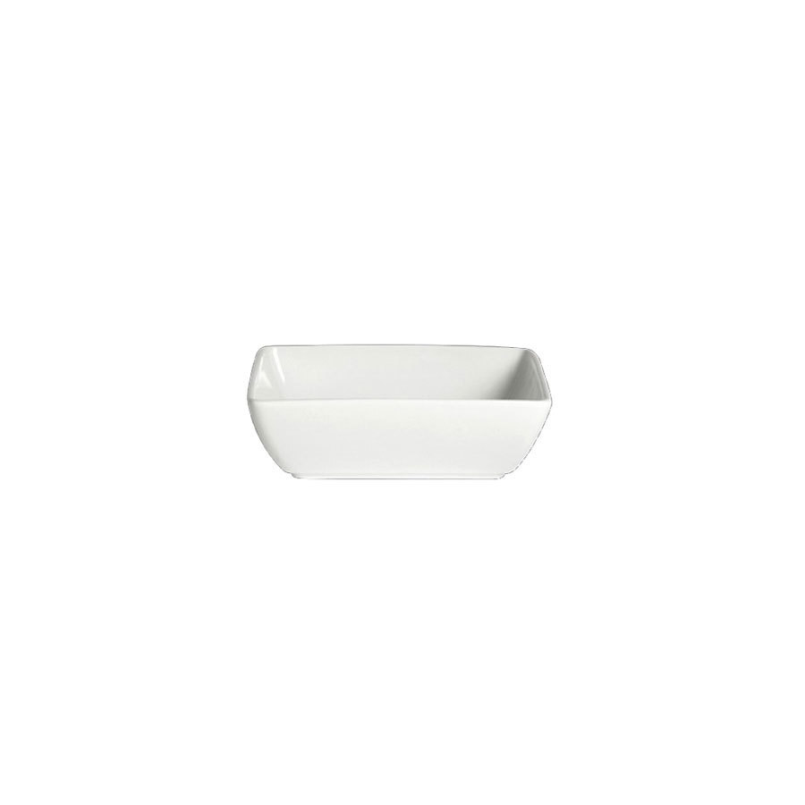 Steelite Varick Vitrified Porcelain White Square Bowl 10x4.2cm H 19cl