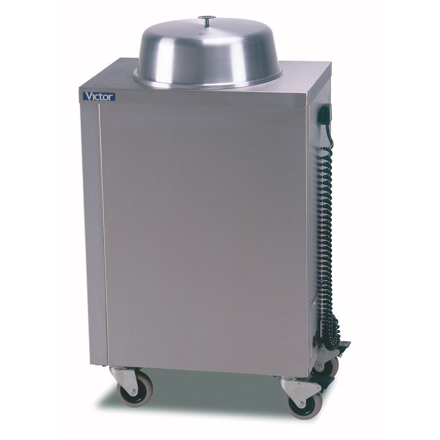 Victor PDH1 Mobile Plate Dispenser - 1 Stack - Heated