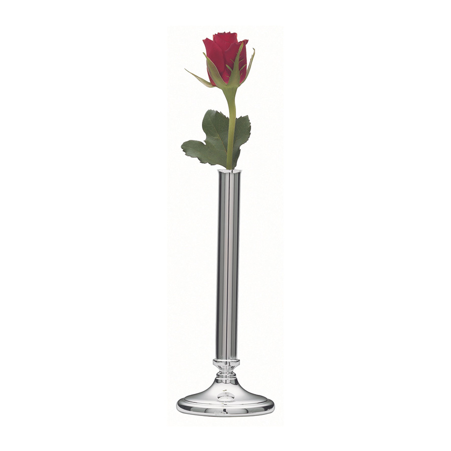 Silver Plated Bud Vase 17cm
