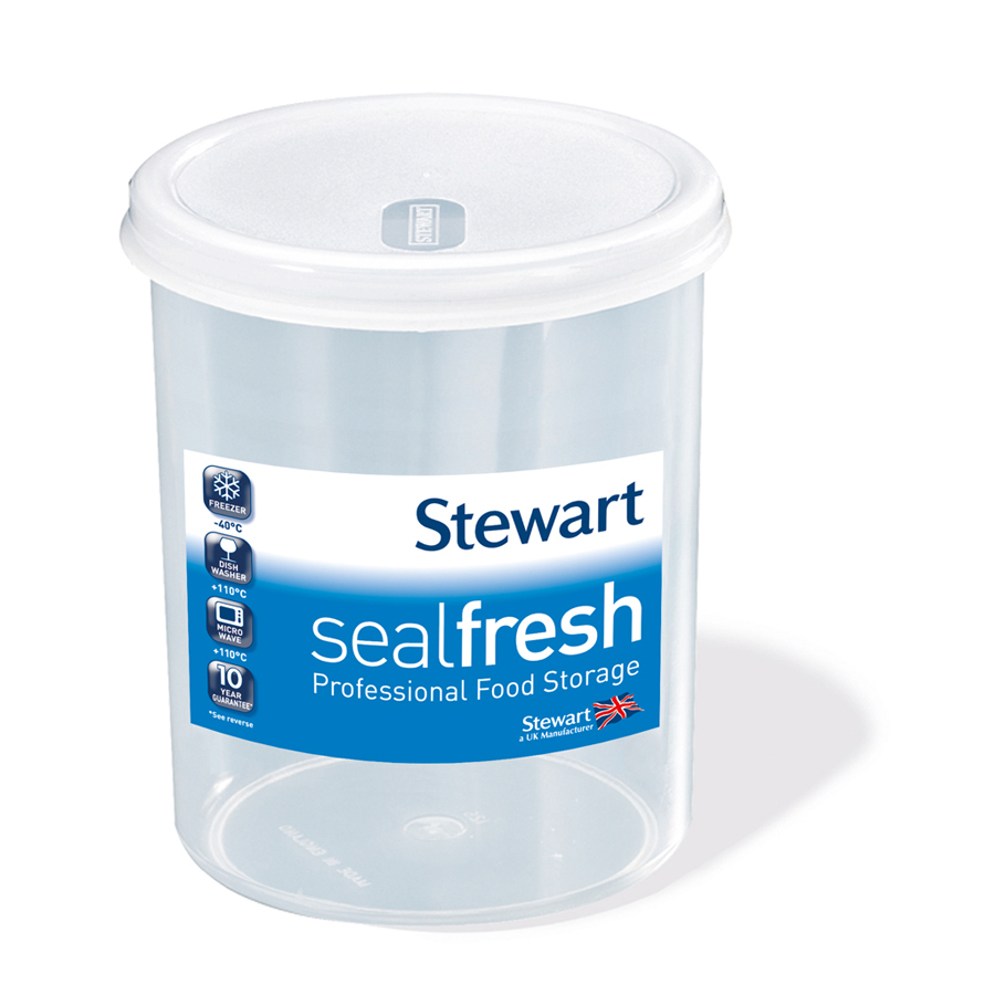 Sealfresh Container Round Snap On Lid 0.37ltr