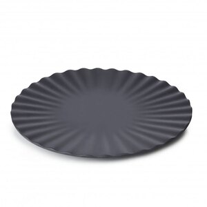 Revol Porcelain Pekoe Round Plate 21cm Black
